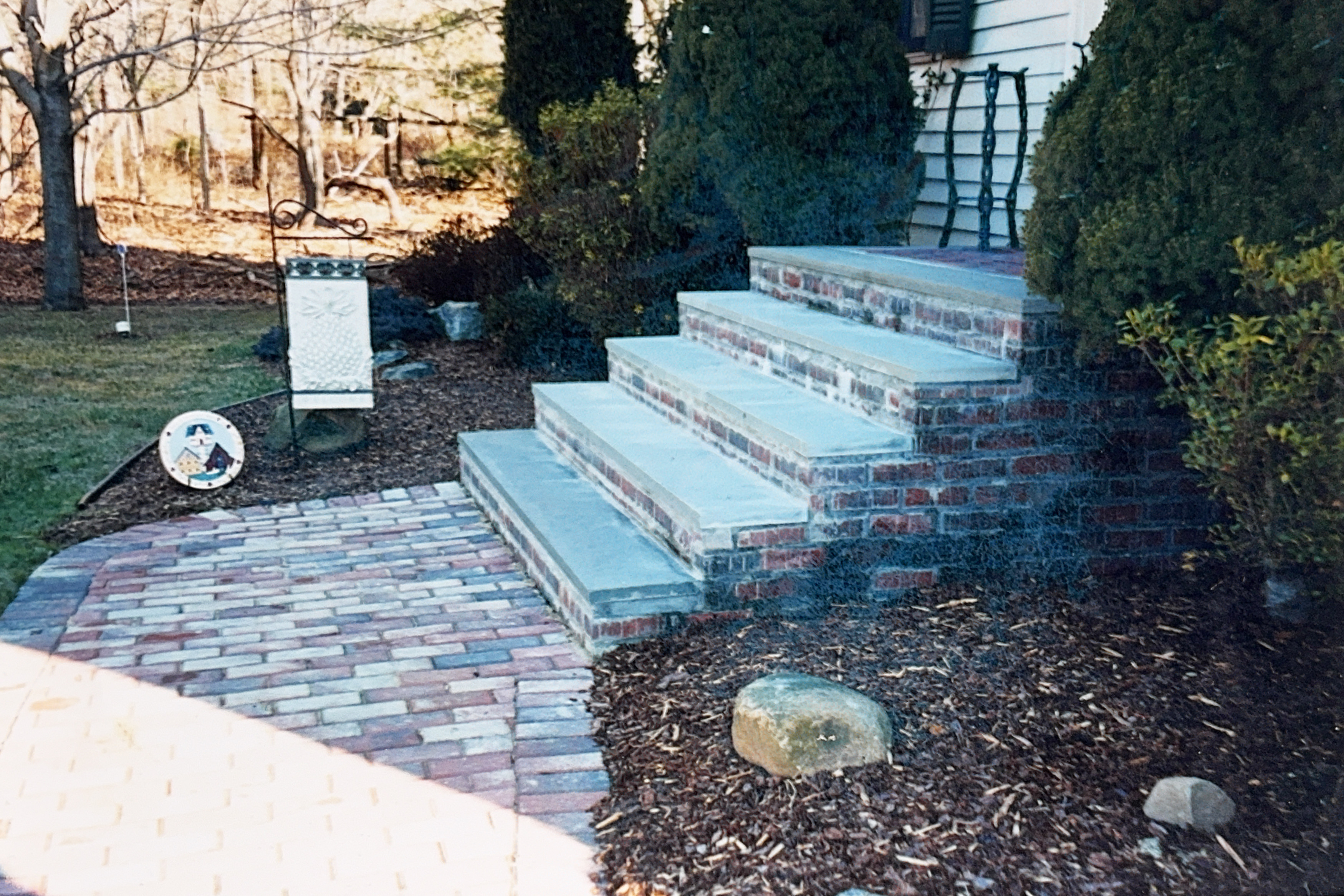After walkway repair in Bridgeport CT
